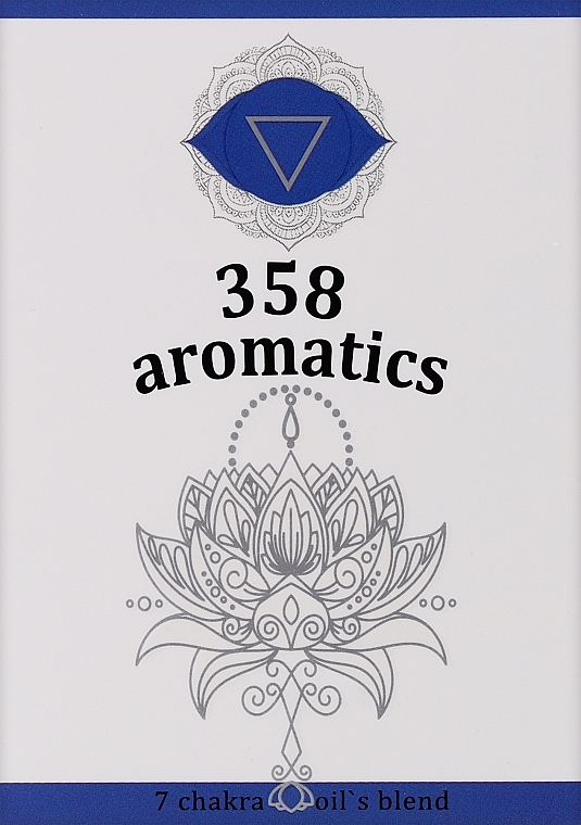 Ароматическая свеча "Аджна" - 358 Aromatics — фото N1