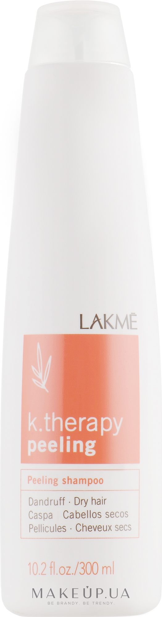 Шампунь против перхоти для сухих волос - Lakme K.Therapy Peeling Shampoo — фото 300ml