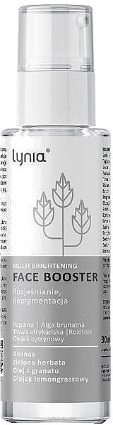 Бустер для обличчя "Освітлювальний" - Lynia Multi Brightening Face Booster — фото N1