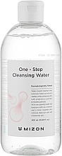 Міцелярна вода із рослинними екстрактами для зняття макіяжу - Mizon One Step Cleansing Water — фото N1