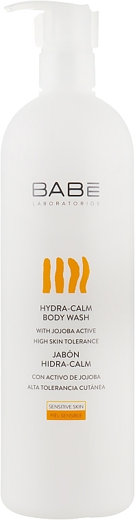 УЦЕНКА Увлажняющий гель для душа с маслом жожоба - Babe Laboratorios Hydra-Calm Body Wash * — фото N1