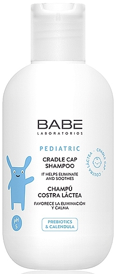 Детский шампунь против себорейных корочек - Babe Laboratorios Cradle Cap Shampoo