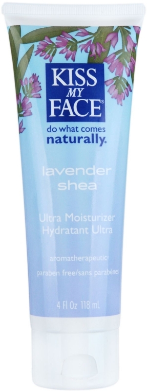 Увлажняющий крем для лица с лавандой и маслом ши - Kiss My Face Lavender Shea Ultra Moisturizer