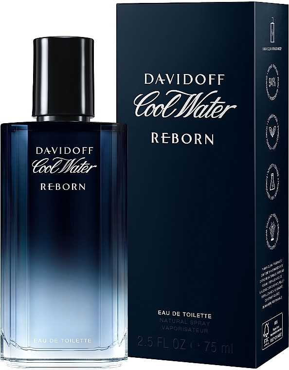 Davidoff Cool Water Reborn - Туалетна вода — фото N2