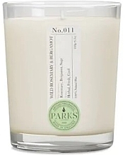 Парфумерія, косметика Ароматична свічка - Parks London Home №011 Wild Rosemary & Bergamot Candle