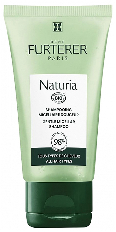 Екстраніжний міцелярний шампунь для щоденного використання - Rene Furterer Naturia Gentle Micellar Shampoo — фото N1