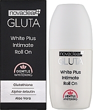 Ролик для зони бікіні - Novaclear Gluta White Plus Intimate Roll On — фото N2