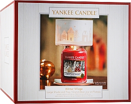 Підсвічник - Yankee Candle Winter Village Shade and Tray — фото N2