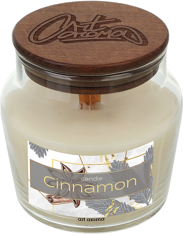 Ароматическая свеча "Корица" - ArtAroma Candle Cinnamon — фото N1
