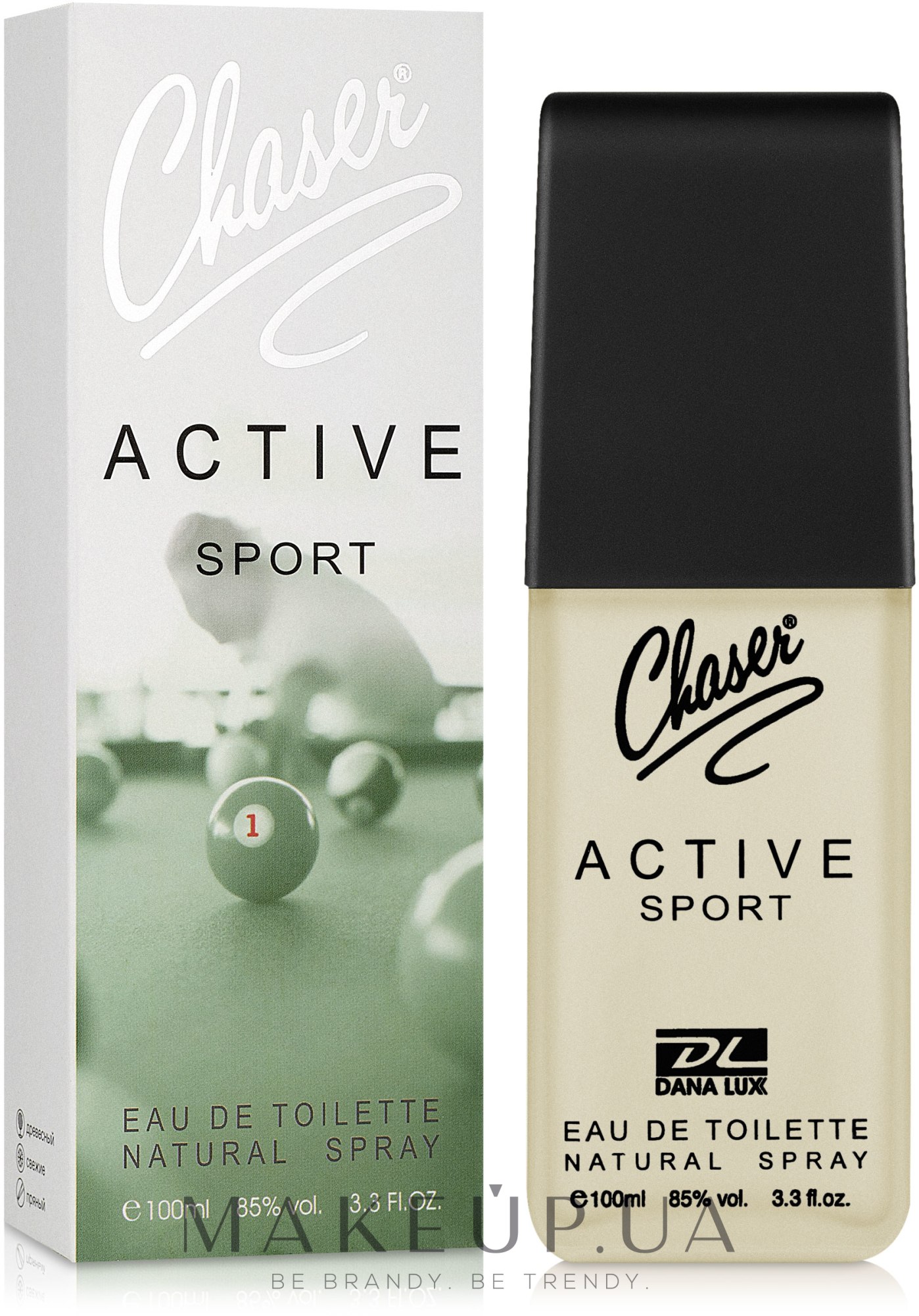 Chaser Active Homme Sport - Туалетна вода — фото 100ml