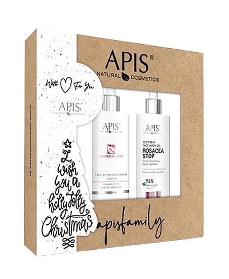 Набір - APIS Professional Rosacea-Stop Gift Set (f/gel/300ml + f/toner/300ml) — фото N1