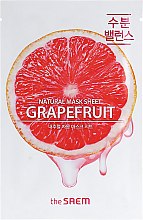 Духи, Парфюмерия, косметика Тканевая маска с экстрактом грейпфрута - The Saem Natural Mask Sheet Grapefruit