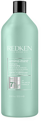 Шампунь для волосся - Redken Amino Mint Scalp Shampoo — фото N1