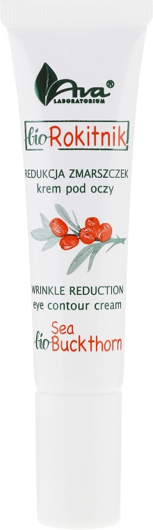 Крем для шкіри навколо очей проти зморшок - Ava Laboratorium BIO Sea Buckthorn Wrinkle Reduction Eye Contour Cream — фото N2