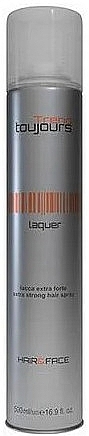 Лак для волосся екстрасильної фіксації - Trend Toujours Hair & Face Laquer Extra Strong Hair Spray  — фото N1