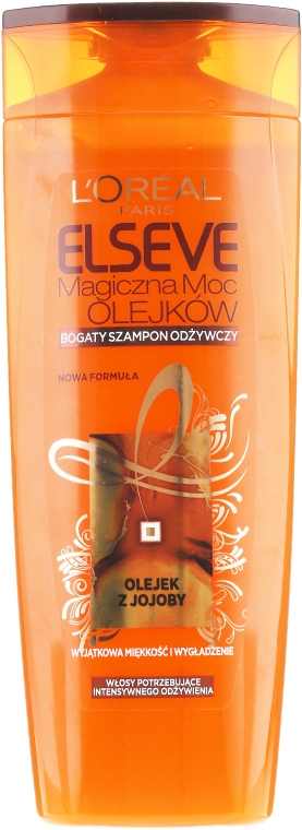 Питательный шампунь для волос "Волшебная сила масел. Масло жожоба" - L'Oreal Paris Elseve Extraordinary Oil Shampoo