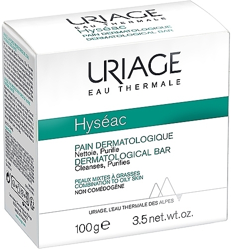 М'яке дерматологічне мило без мила Hyseac - Uriage Combination to oily skin