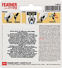 Змінні касети з потрійним лезом "F3", 8 шт. - Feather F3 Triple Blade 8 Cartridges — фото N2