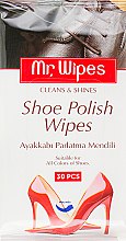 Духи, Парфюмерия, косметика Влажные салфетки для обуви - Farmasi Mr.Wipes Shoe Polish Wipes