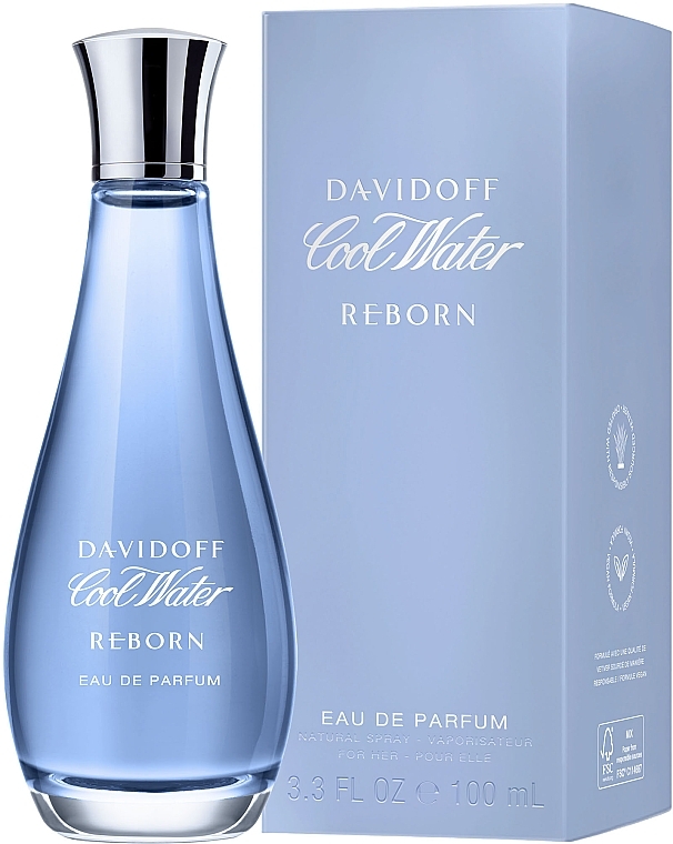 Davidoff Cool Water Reborn for Her - Парфумована вода — фото N2