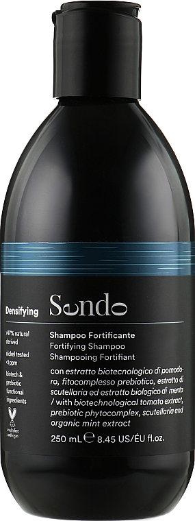 Зміцнювальний шампунь для волосся - Sendo Densifying Shampoo