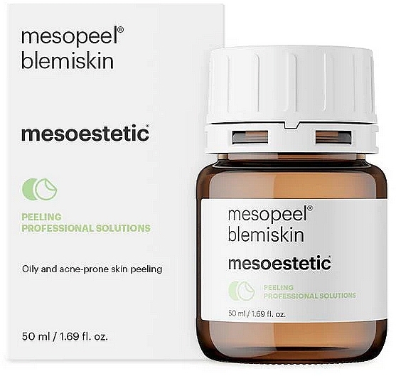 Пилинг с противовоспалительным и антибактериальным действием - Mesoestetic Mesopeel Blemiskin — фото N1