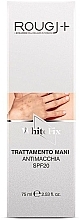 Крем для рук против пигментных пятен - Rougj+ WhiteFix Anti-Stain Hand Treatment — фото N2