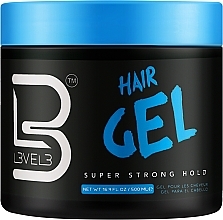 Гель для укладання волосся, сильної фіксації - Level3 Hair Gel Super Strong Hold — фото N2