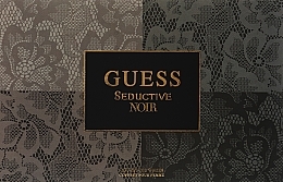 Guess Seductive Noir - Набор (edt/75ml + b/lot/100ml + edt/15ml + bag/1pcs) — фото N3