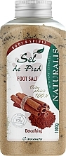 Сольова ванночка для ніг - Naturalis Sep de Pied Cinnamon Foot Salt — фото N1