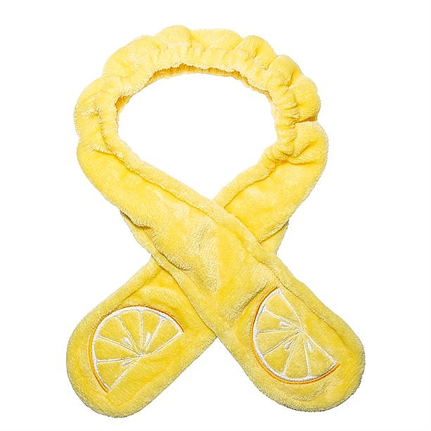Косметична пов'язка для волосся, жовта - Avon — фото N1