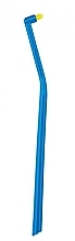 Монопучкова зубна щітка "Single CS 1009", синя - Curaprox — фото N2