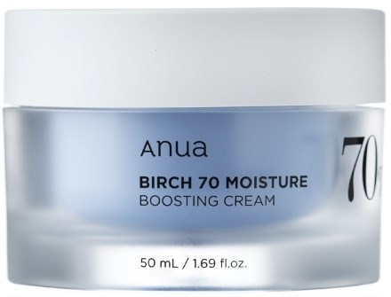 Увлажняющий крем для лица с березовым соком - Anua Birch 70 Moisture Boosting Cream — фото 100ml