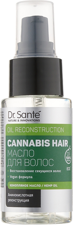 Масло для волос - Dr. Sante Cannabis Hair Oil