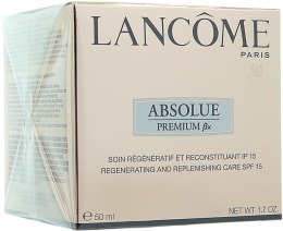 Парфумерія, косметика Відновлюючий крем для обличчя - Lancome Absolue Premium Bx Regenerating and Replenishing Care SPF 15