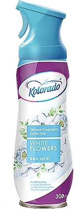 Освежитель воздуха "Белые цветы " - Kolorado Neo Spray — фото N1