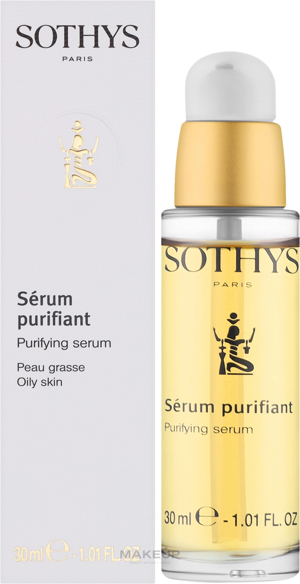 Сиворотка очищаюча себорегулююча- Sothys Purifying Serum Oily Skin — фото 30ml