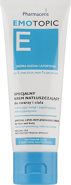 УЦЕНКА Специальный крем для лица и тела - Pharmaceris E Emotopic Special Lipid-Replenishing Cream * — фото N2