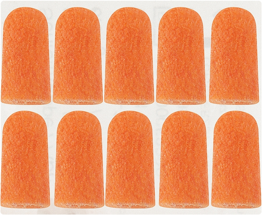 Колпачок абразивный мелкий 5 мм, оранжевый - Lukas Podo — фото N2