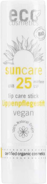 Бальзам для губ SPF 25 - Eco Cosmetics Lip Care SPF 25 — фото N1
