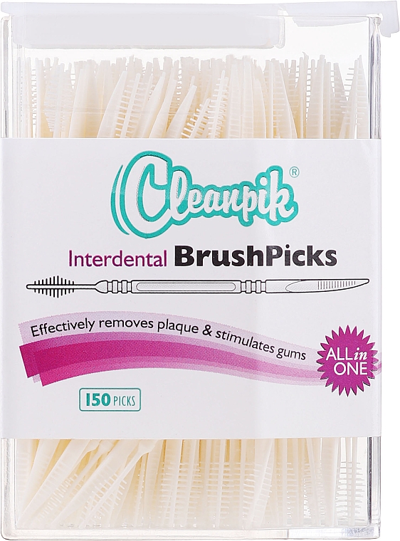 Міжзубні йоржики - Cleanpik Interdental BrushPicks — фото N1