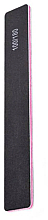 Духи, Парфюмерия, косметика Прямоугольная пилка для ногтей 100/180 - Elisium Black Rectangular Nail File