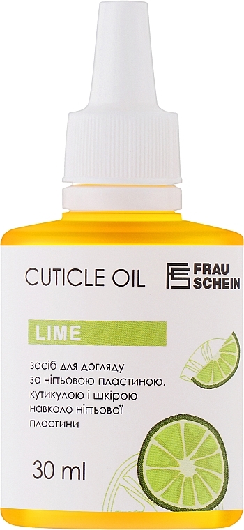 Масло для кутикулы "Лайм" - Frau Schein Cuticle Oil Lime — фото N1