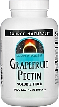 Парфумерія, косметика Харчова добавка "Грейпфрутовий пектин", 1000 мг, таблетки - Source Naturals