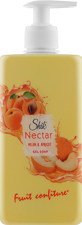 Рідке гель-мило для тіла й рук "Диня й абрикоса" - Shik Nectar Melon & Apricot Gel Soap — фото N1