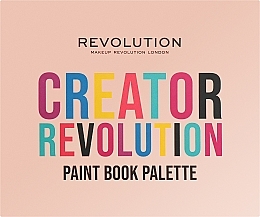 Палетка для макіяжу - Makeup Revolution Creator Revolution Face Paint Book Palette — фото N2