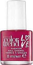 Парфумерія, косметика Лак для нігтів - Avon Color Trend Love