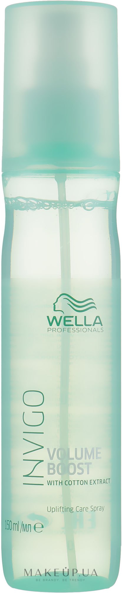 Спрей-догляд для прикореневого об'єму - Wella Professionals Invigo Volume Boost Uplifting Care Spray — фото 150ml