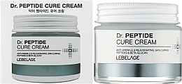 Крем для лица с пептидами - Lebelage Dr. Peptide Cure Cream  — фото N2