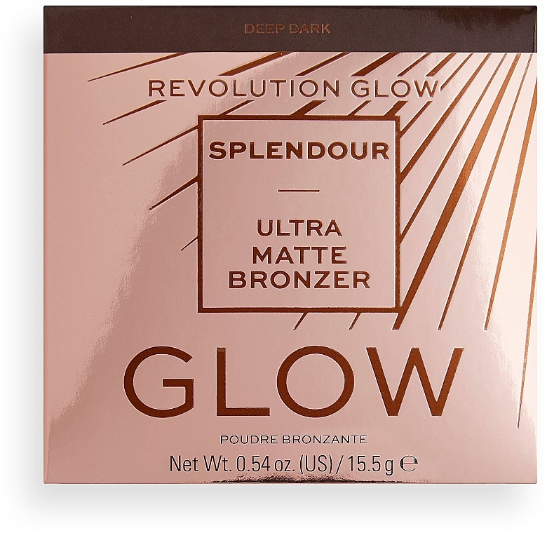 Бронзер для обличчя й тіла - Makeup Revolution Glow Splendour Bronzer — фото N2